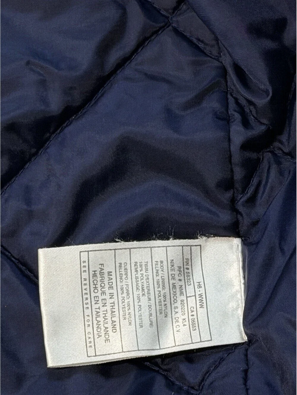 Vintage Nike Jacket Mens XL Olive Insulated Parka Coat Full Zip Snap Outdoor